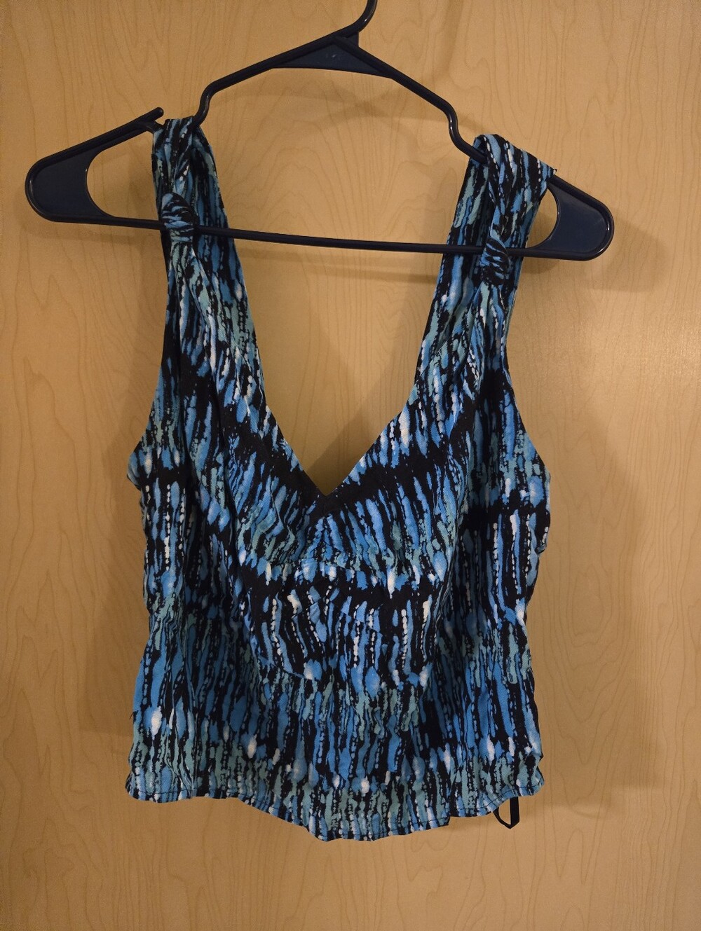 NWT Tommy Hilfiger Blue Printed Tank Top (M)
